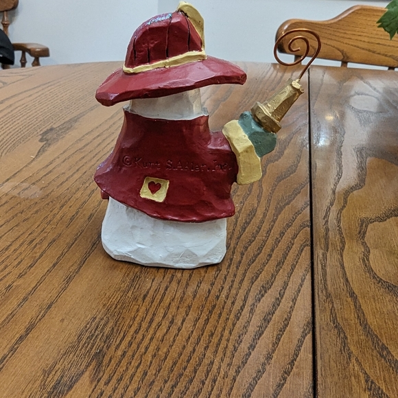 - Kurt S. Adler Inc. Resin firefighter snowman. Christmas figure. 5… - Picture 2 of 5